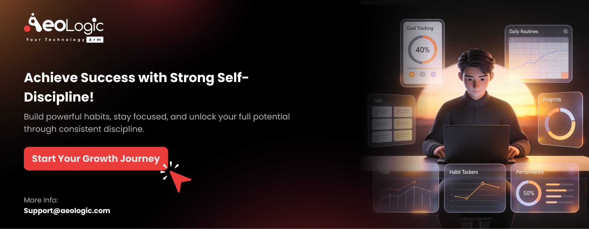 21. Self-Discipline – CTA Banner Content