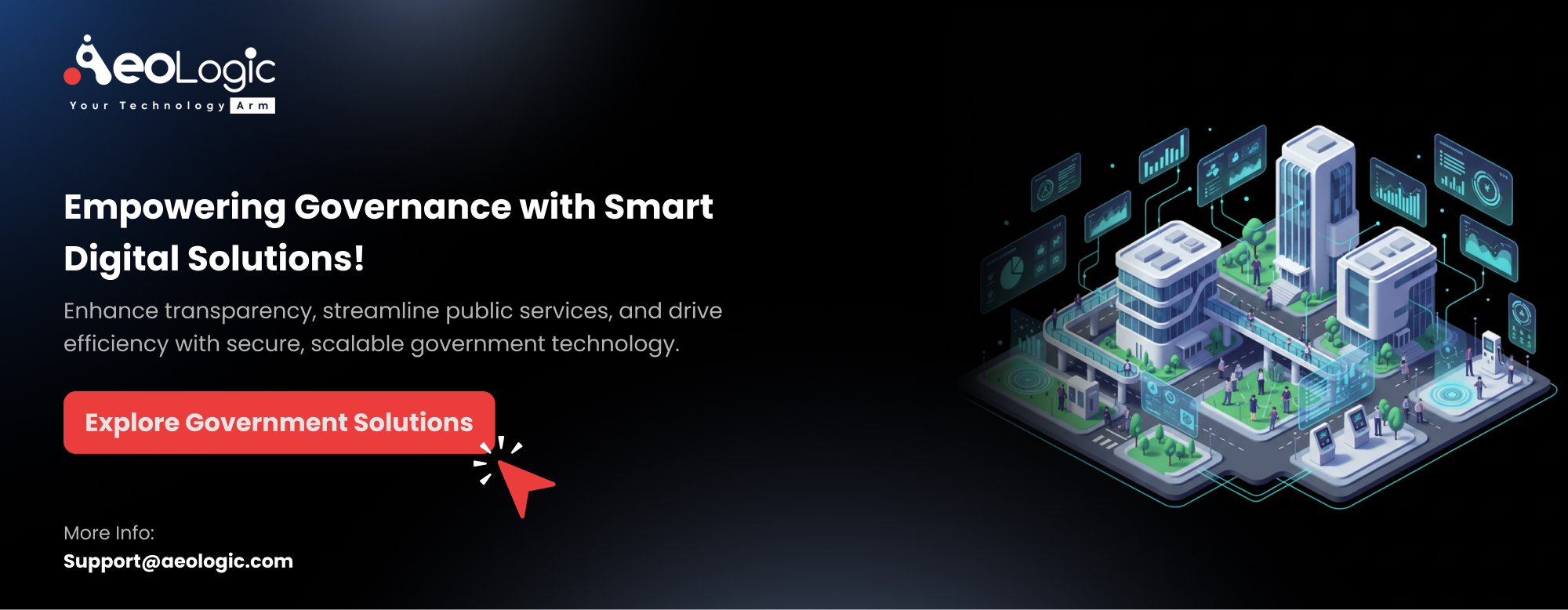 Government Solutions – CTA Banner Content