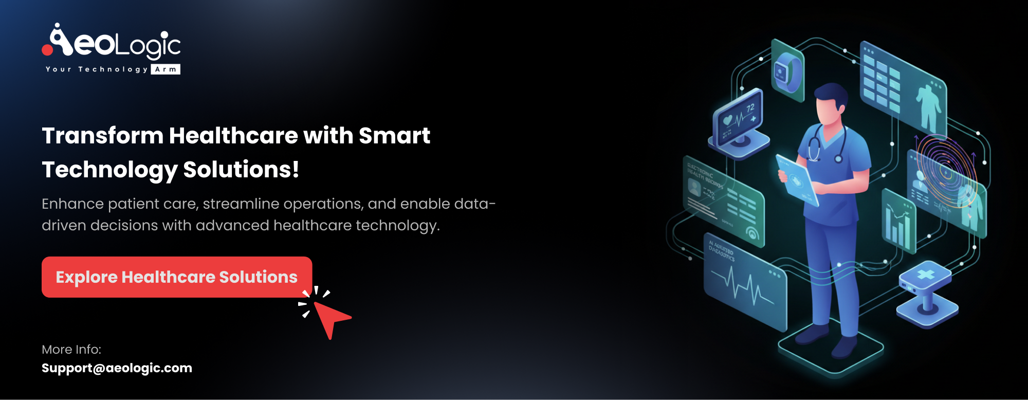 Healthcare Tech – CTA Banner Content