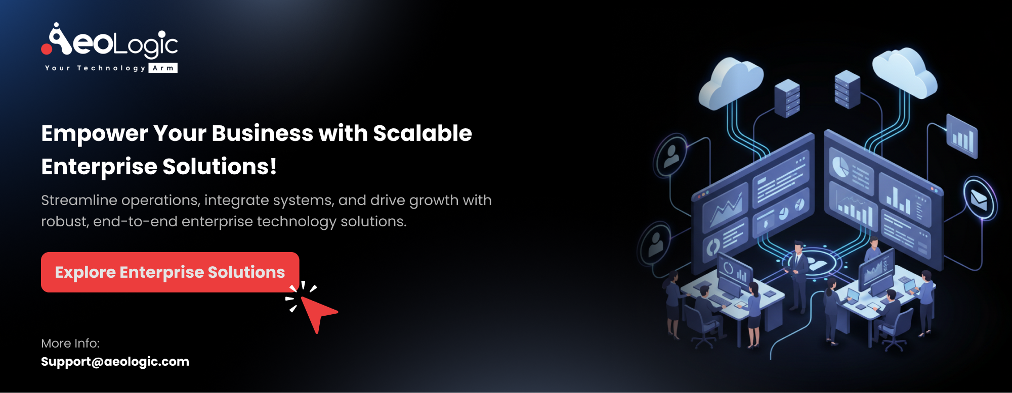 Enterprise Solutions – CTA Banner Content