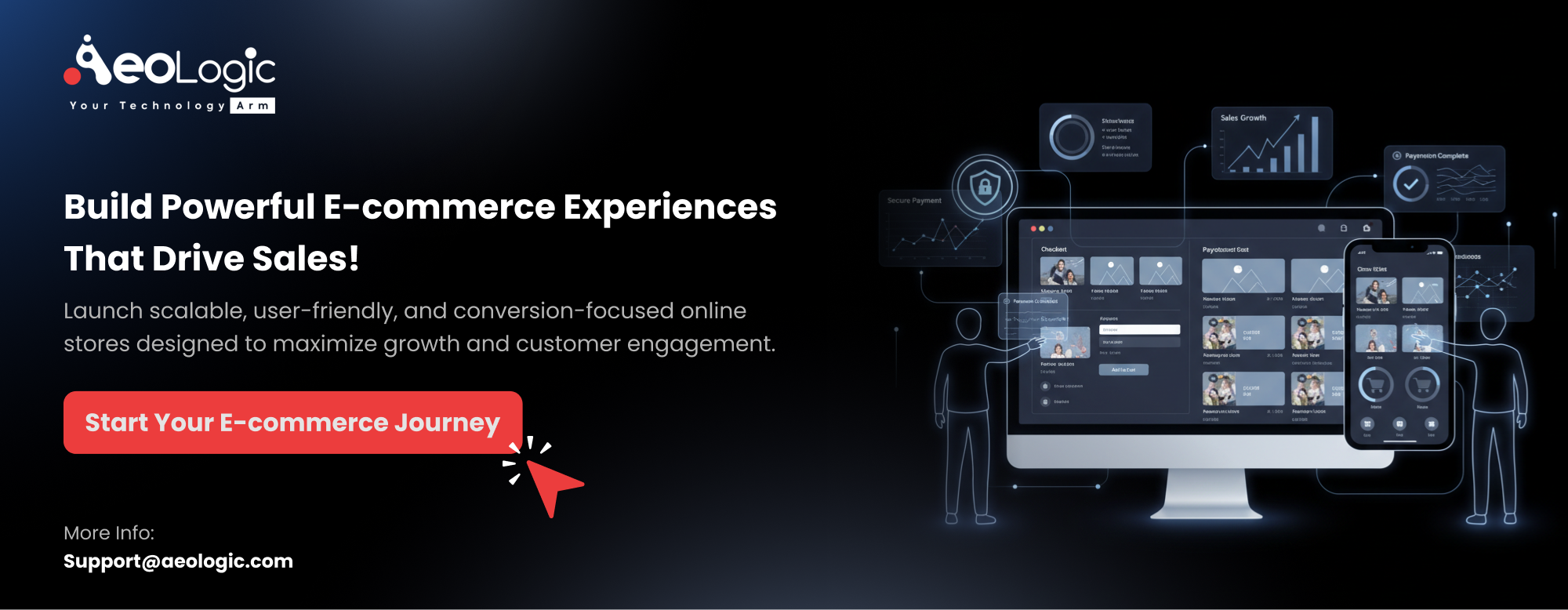 E-commerce Development – CTA Banner Content