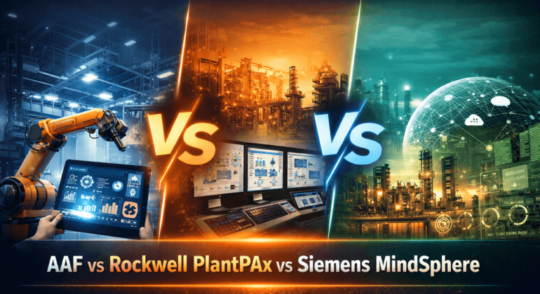 Aeologic Automation Framework vs Rockwell PlantPAx vs Siemens MindSphere