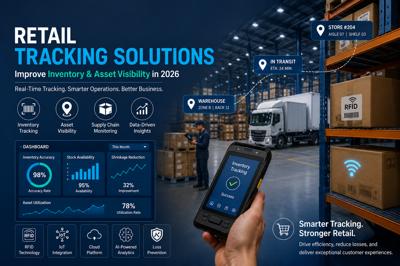 Retail Tracking Solutions Improve Inventory and Asset Visibility