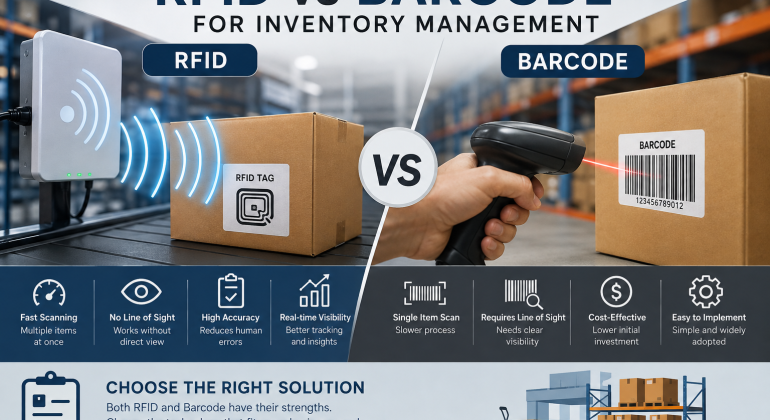 RFID vs Barcode for Inventory Management