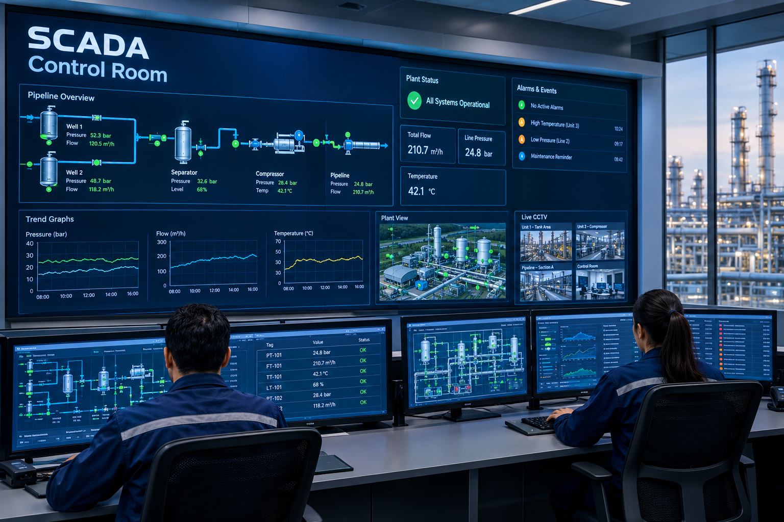 SCADA Control Room