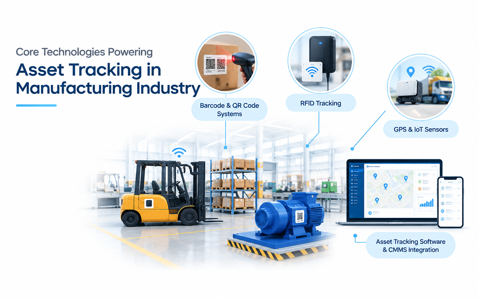 Core Technologies Powering Asset Tracking in Manufacturing Industry