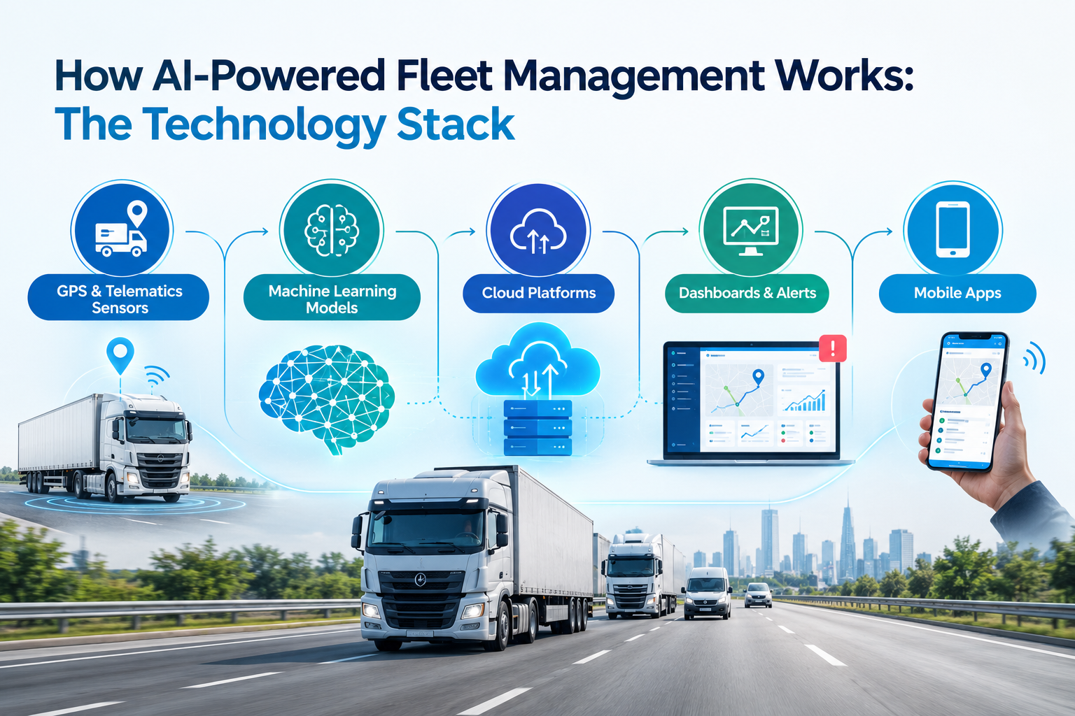 How AI-Powered Fleet Management Works: The Technology Stack