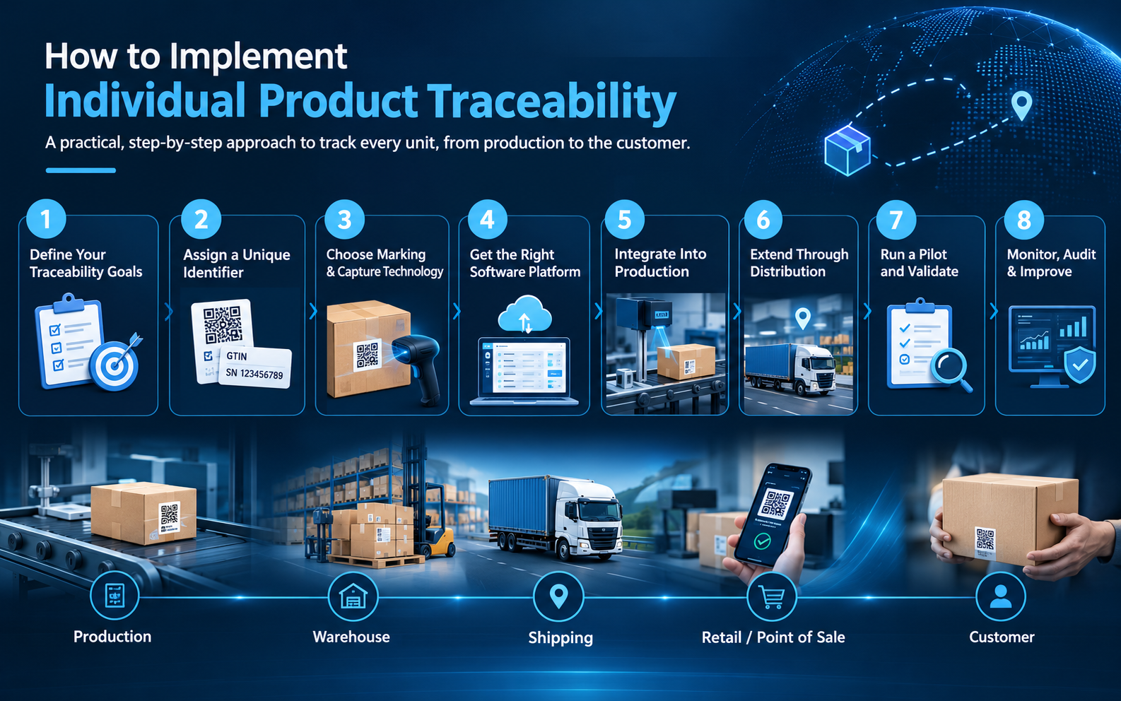 How to Implement Individual Product Traceability Step by Step