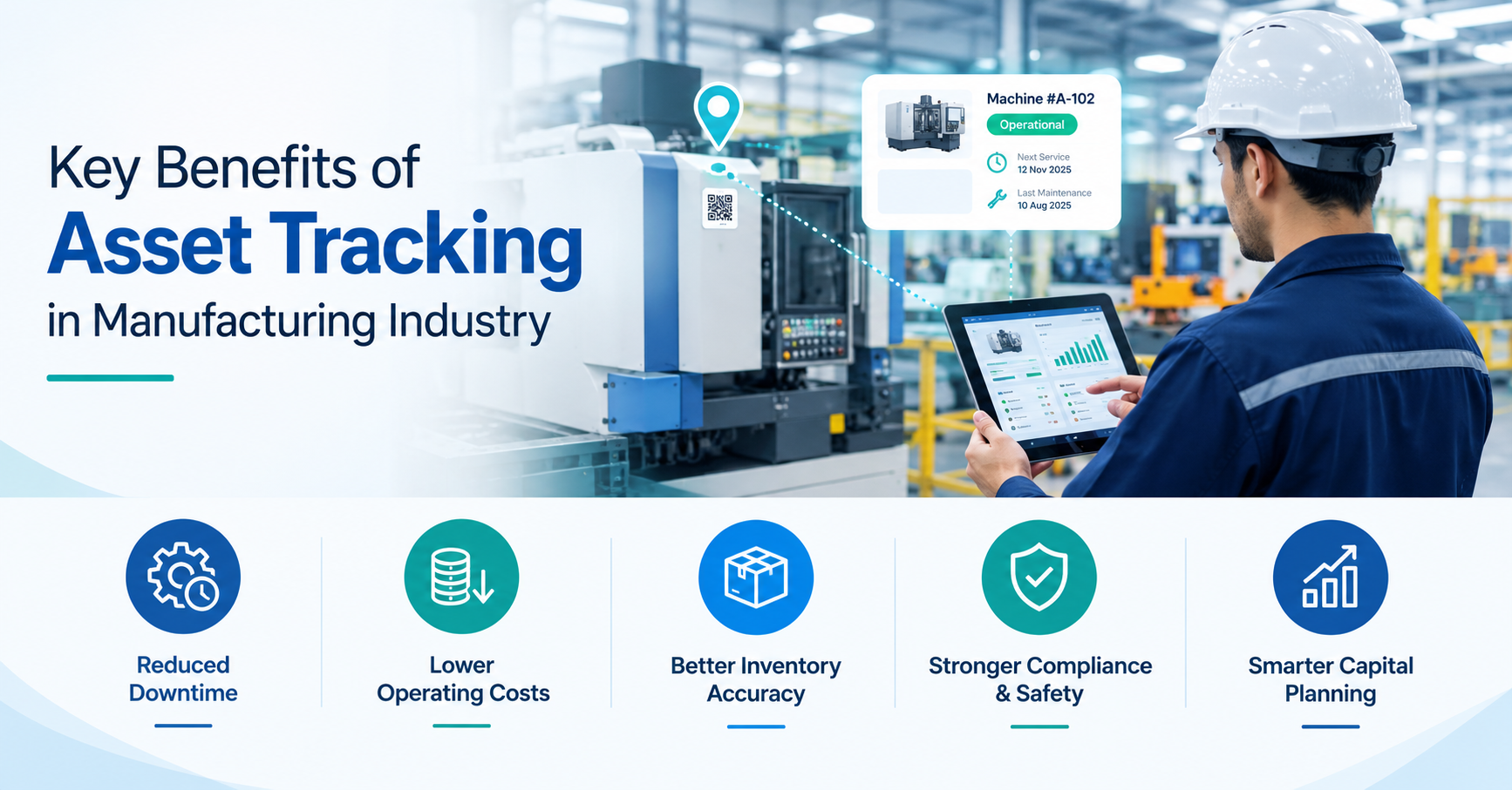 Key Benefits of Asset Tracking in Manufacturing Industry