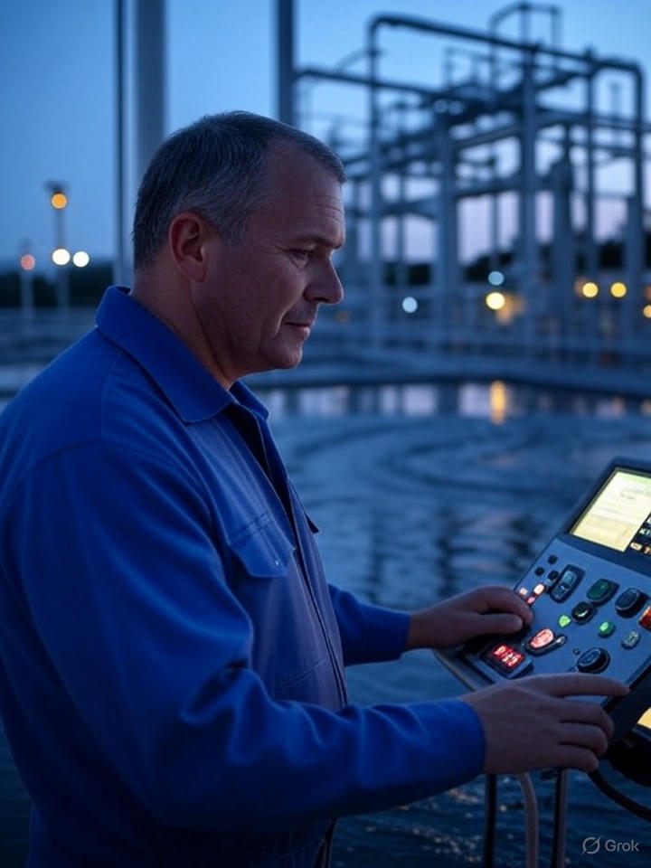 Remote Monitoring and Control of Water Treatment Plant